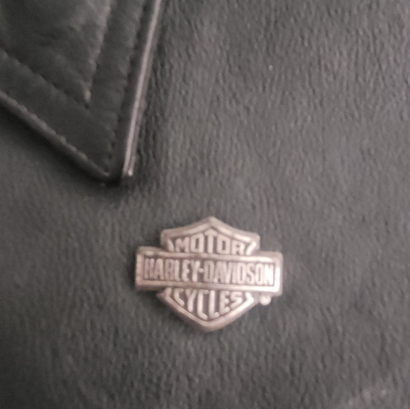 Harley-Davidson Women's Leather Jacket Like New! Small - Picture 4 of 8